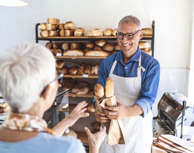 Boulangerie, bars et confiserie